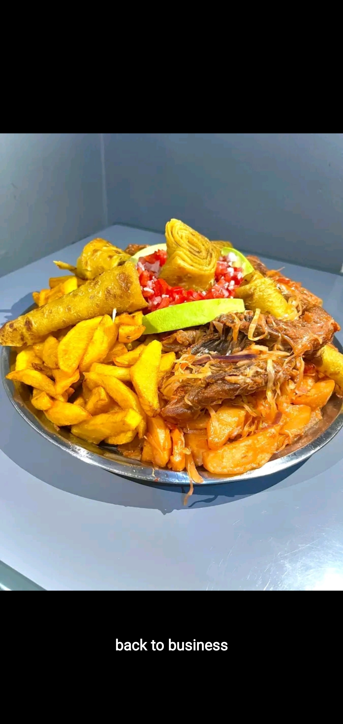 Lusaniya only for chicken and chips