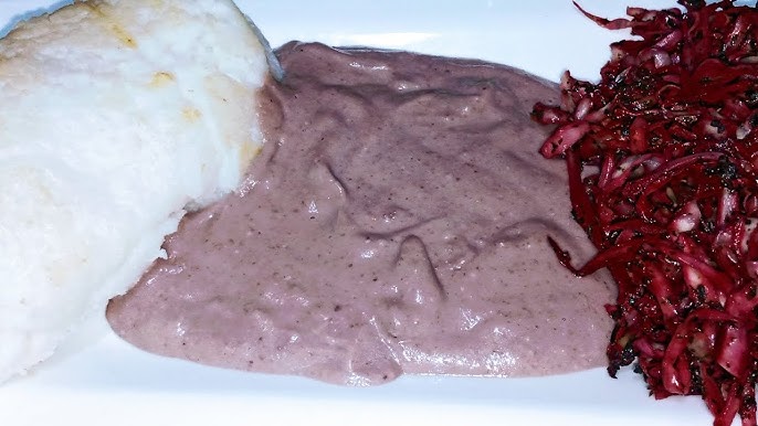 Posho and Groundnut Sauce